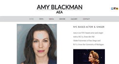 Desktop Screenshot of amyblackman.net